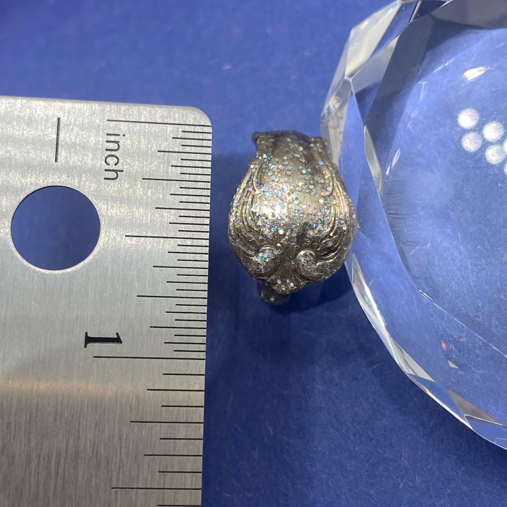 Vintage Solid Sterling Silver Spoon Ring Towle St… - image 8